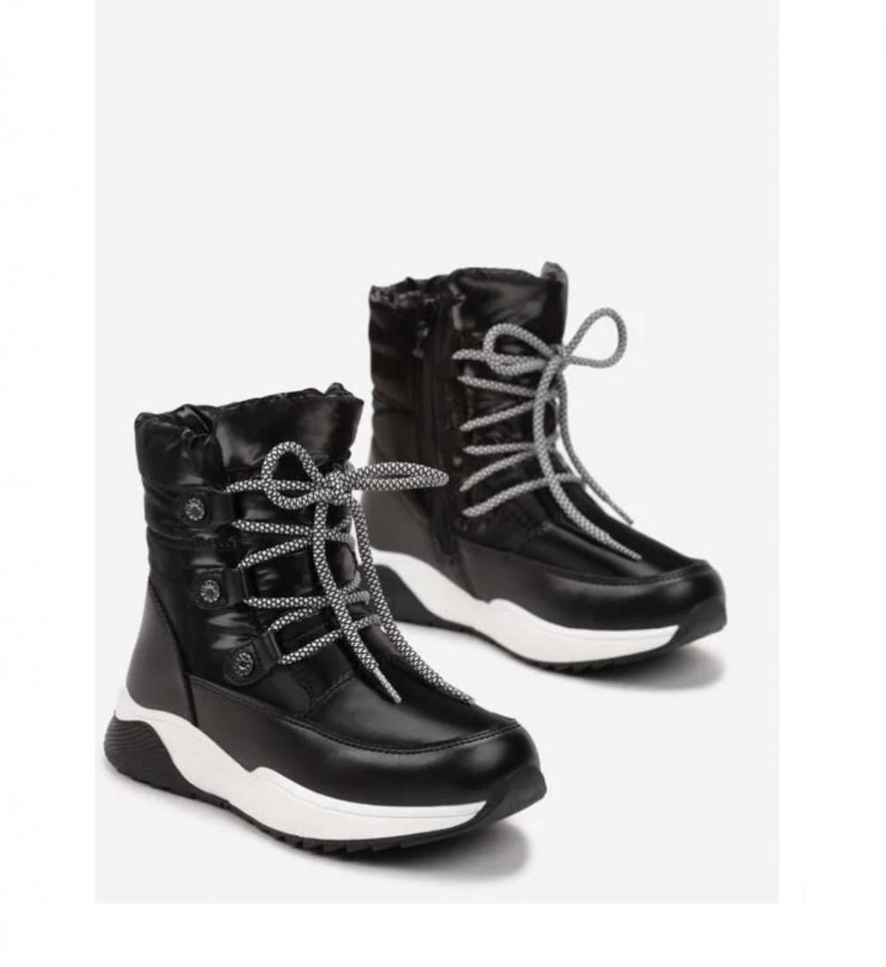 Apreschiuri pentru copii, Apawwa D1003, negru, 27 EU - 32 EU