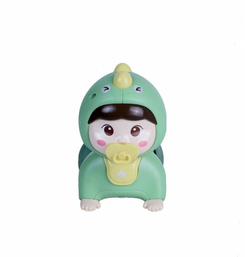 Bebelus interactiv, mergator, melodii si lumini, multicolor, 18 luni+