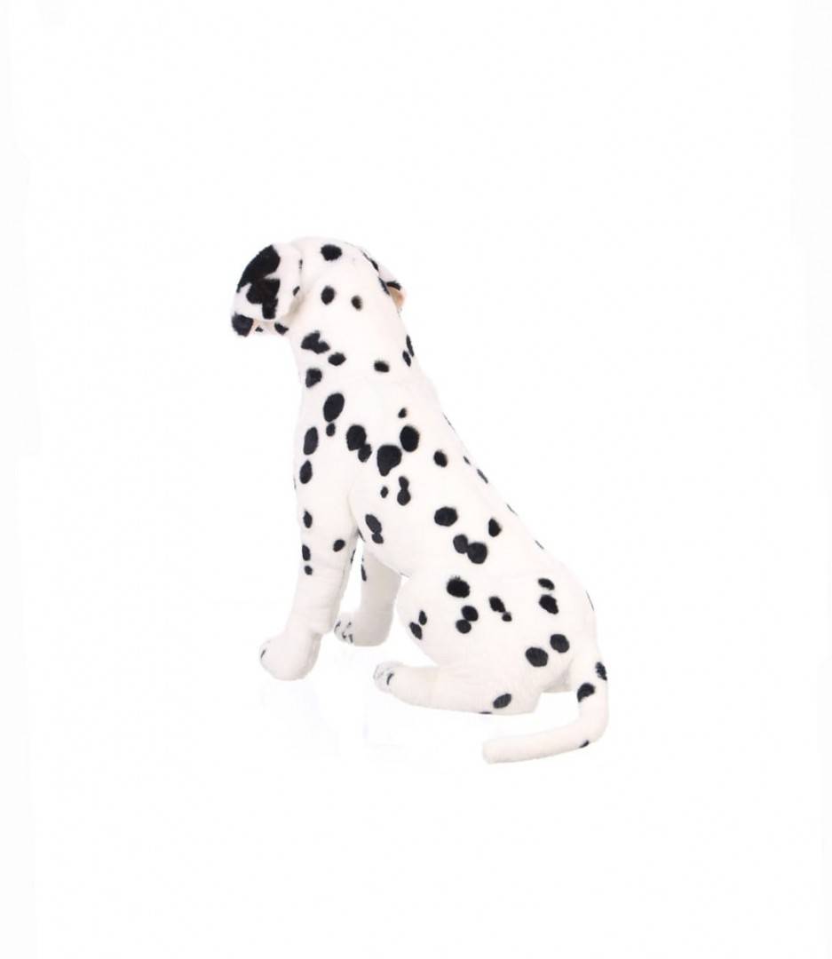 Catel de plus realist, Dalmatian, alb/negru, 47 cm