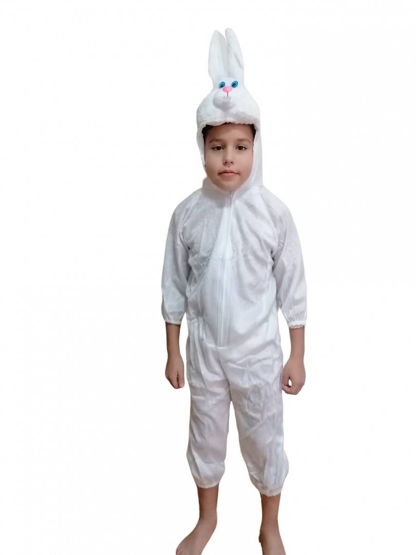 my Surprisingly capital Costum de serbare pentru copii, Iepuras, alb, 4 ani - 7 ani