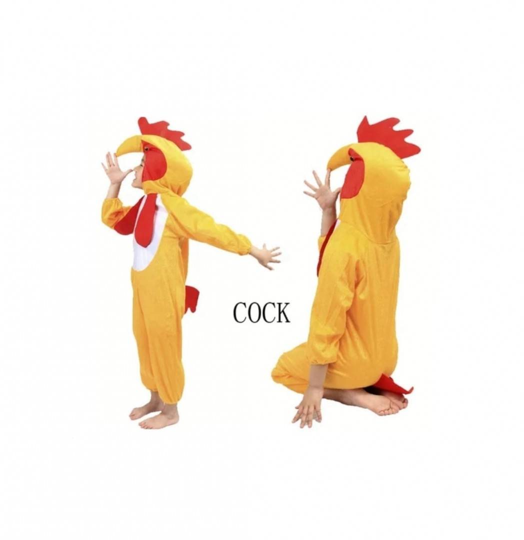  Costum pentru copii, Cocos, multicolor, 4 ani - 6 ani