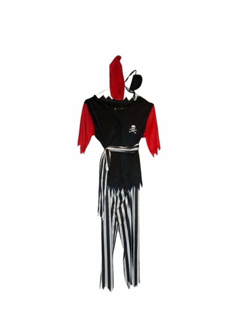 Costum Pirat pentru copii, multicolor, 4 ani - 8 ani