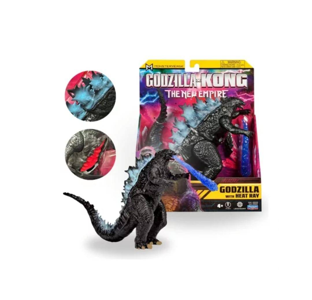 Figurina Godzilla Evolved, seria Godzilla x Kong, The New Empire, cu raza de caldura