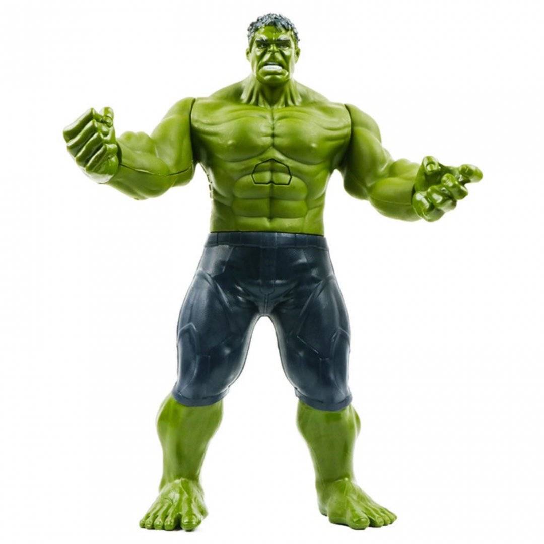Much Tram Skillful Figurina Hulk cu sunete , Avengers Titan Hero, verde, 30 cm