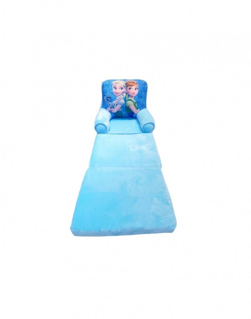 Fotoliu extensibil pentru copii, Frozen, Ana si Elsa, 3 placi, multicolor, 160 cm, 2 ani - 5 ani