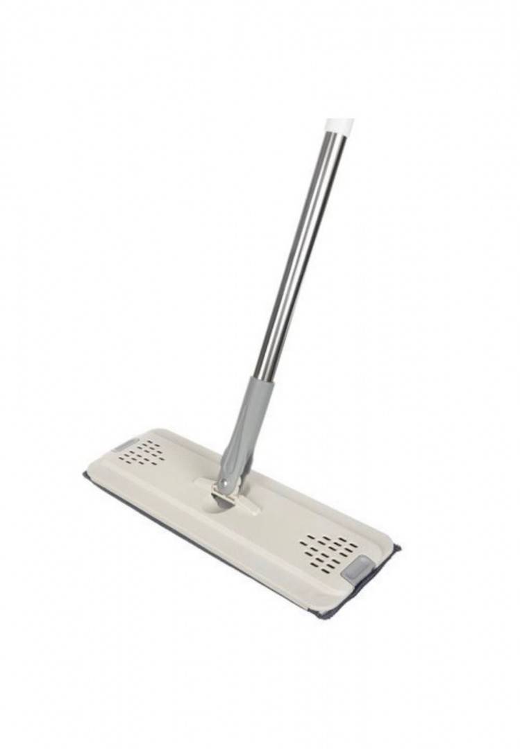Galeata cu mop rotativ, 2 rezerve microfibra, lungime teava 125cm, multicolor