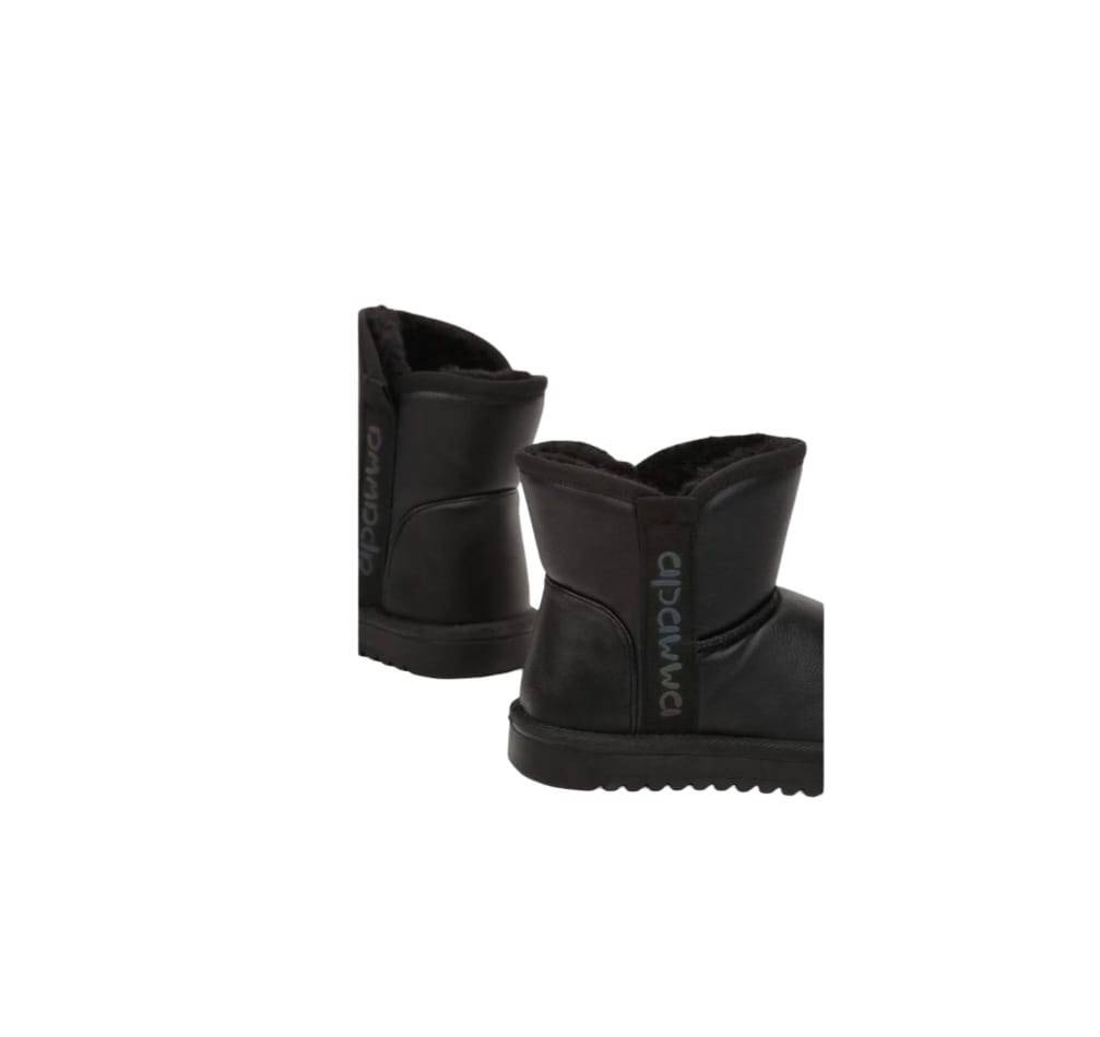 Ghete imblanite pentru fetite, Apawwa Z882, negru, marimea 31 - 36