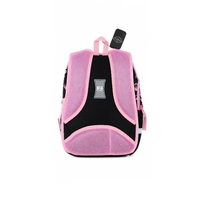 Ghiozdan scolar pentru fetite, model Pisica, penar asortat, multicolor, 6 ani - 9 ani, 38 x 28 x 15