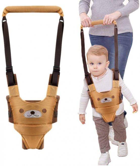 Ham bebe Asistenta la mers 2 in 1 Yellow Teddy