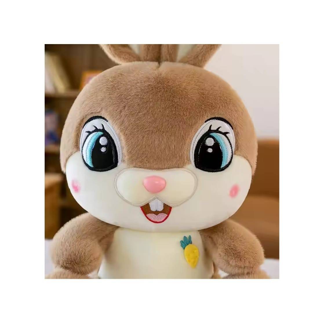 Iepurasul Zambaret de plus, Bunny, maro deschis, 35 cm