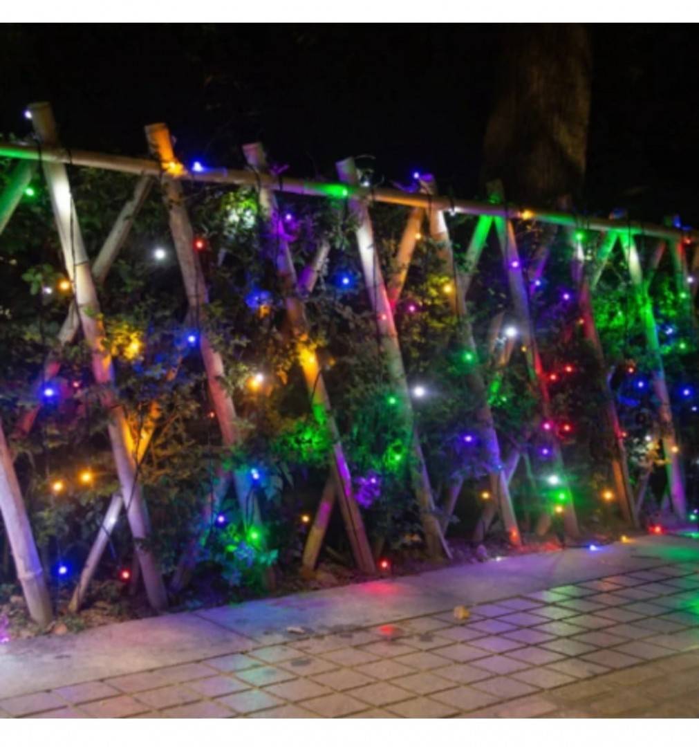 Instalatie liniara , 40 metri , Led , cu jocuri de lumini , multicolor