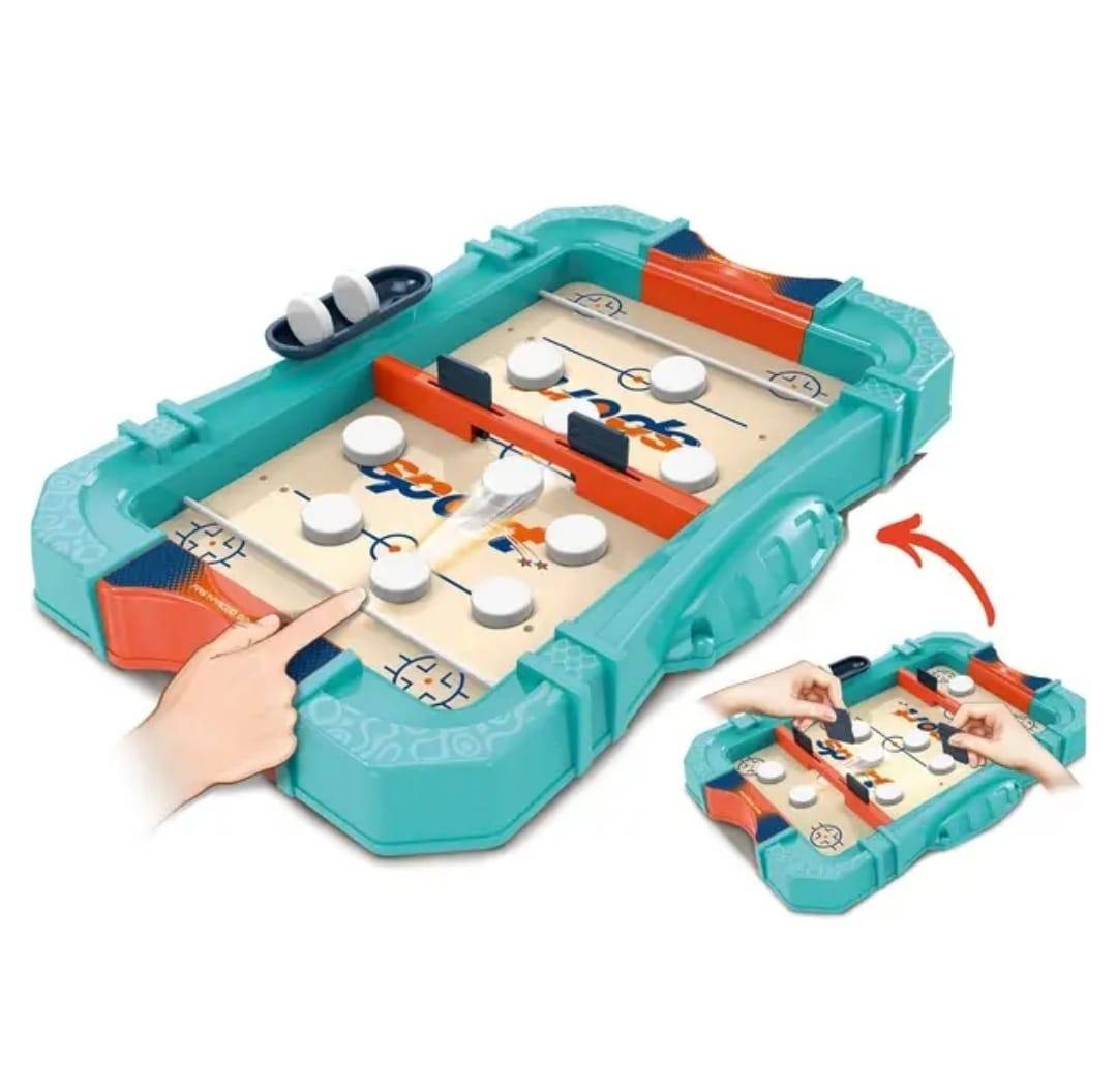 Joc pentru copii, 2 in 1 - Bowling & Curling Game, multicolor