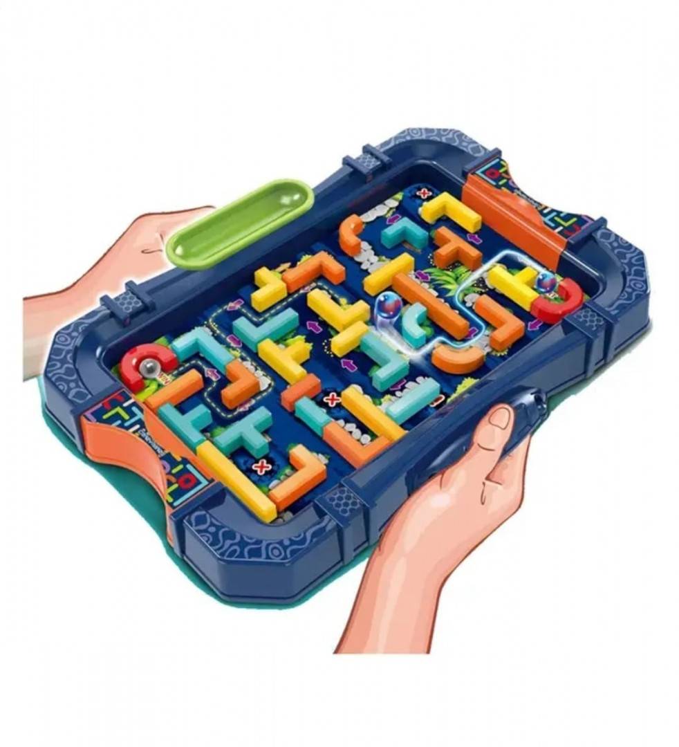  Joc pentru copii, Labirint cu bile, Crazy Maze, multicolor
