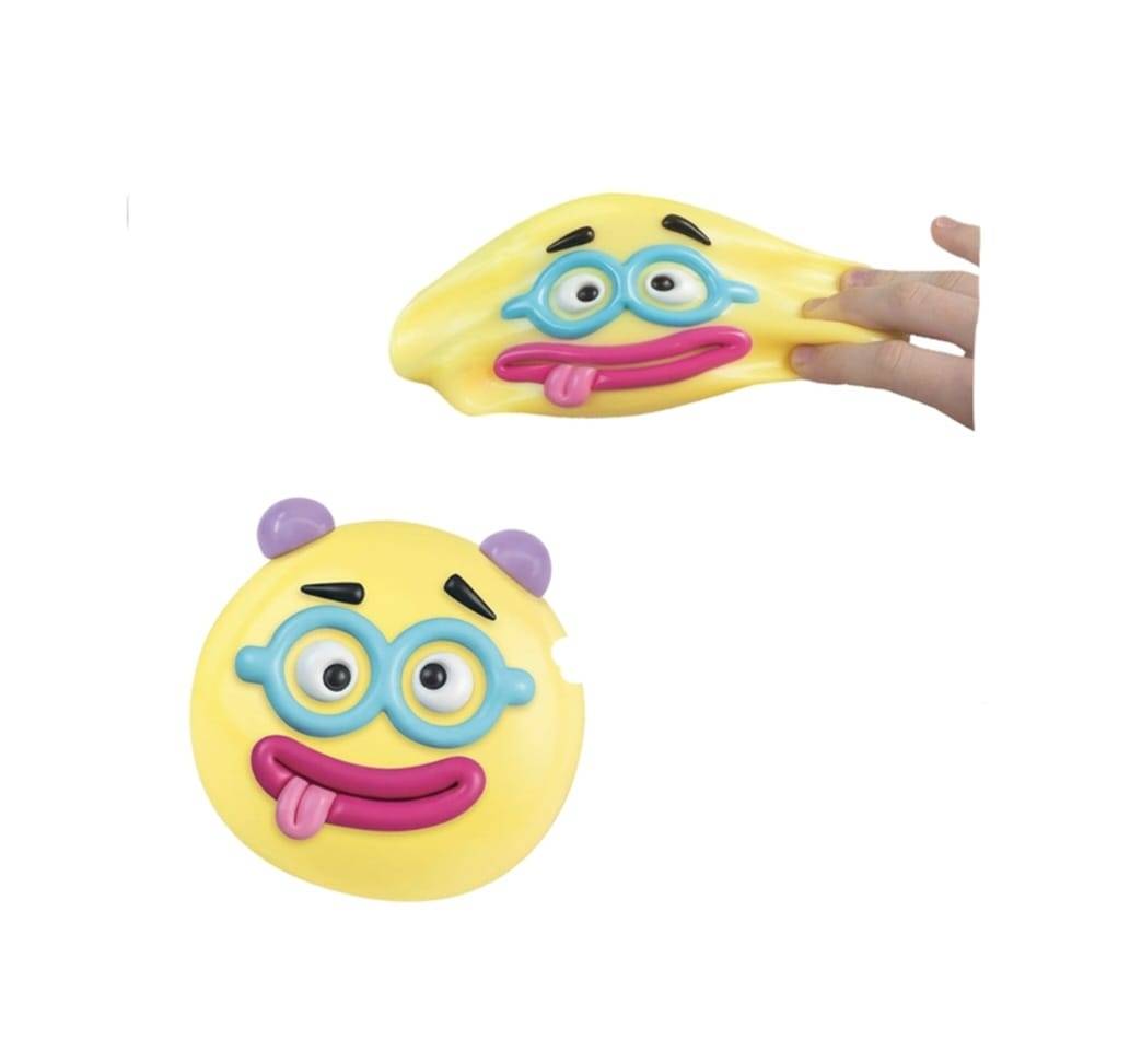 Jucarie antistres, Smash Face squishy, Smushers, Fata Poznasa, MASHASHOP, 1 buc, multicolor, 12 cm