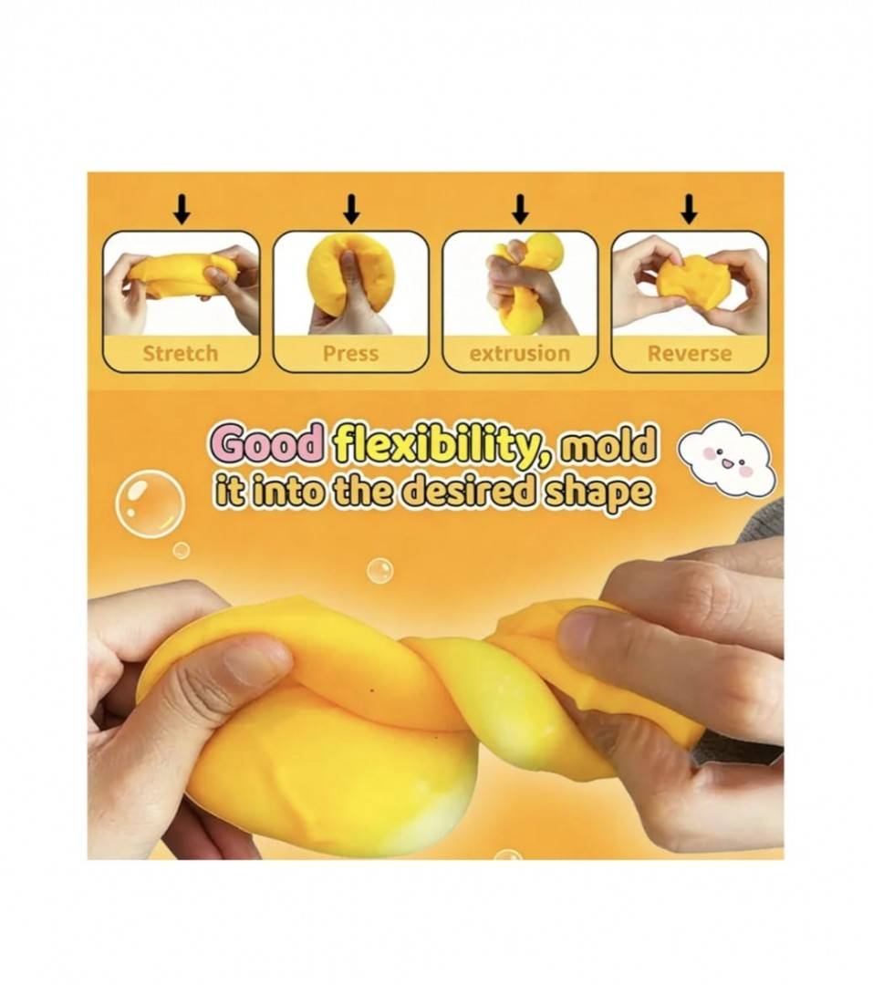 Jucarie antistres, Sqweezy Super Cheese, design realist, textura moale, 10 cm