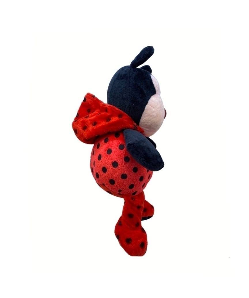 Jucarie de plus, Buburuza, multicolor, 28 cm