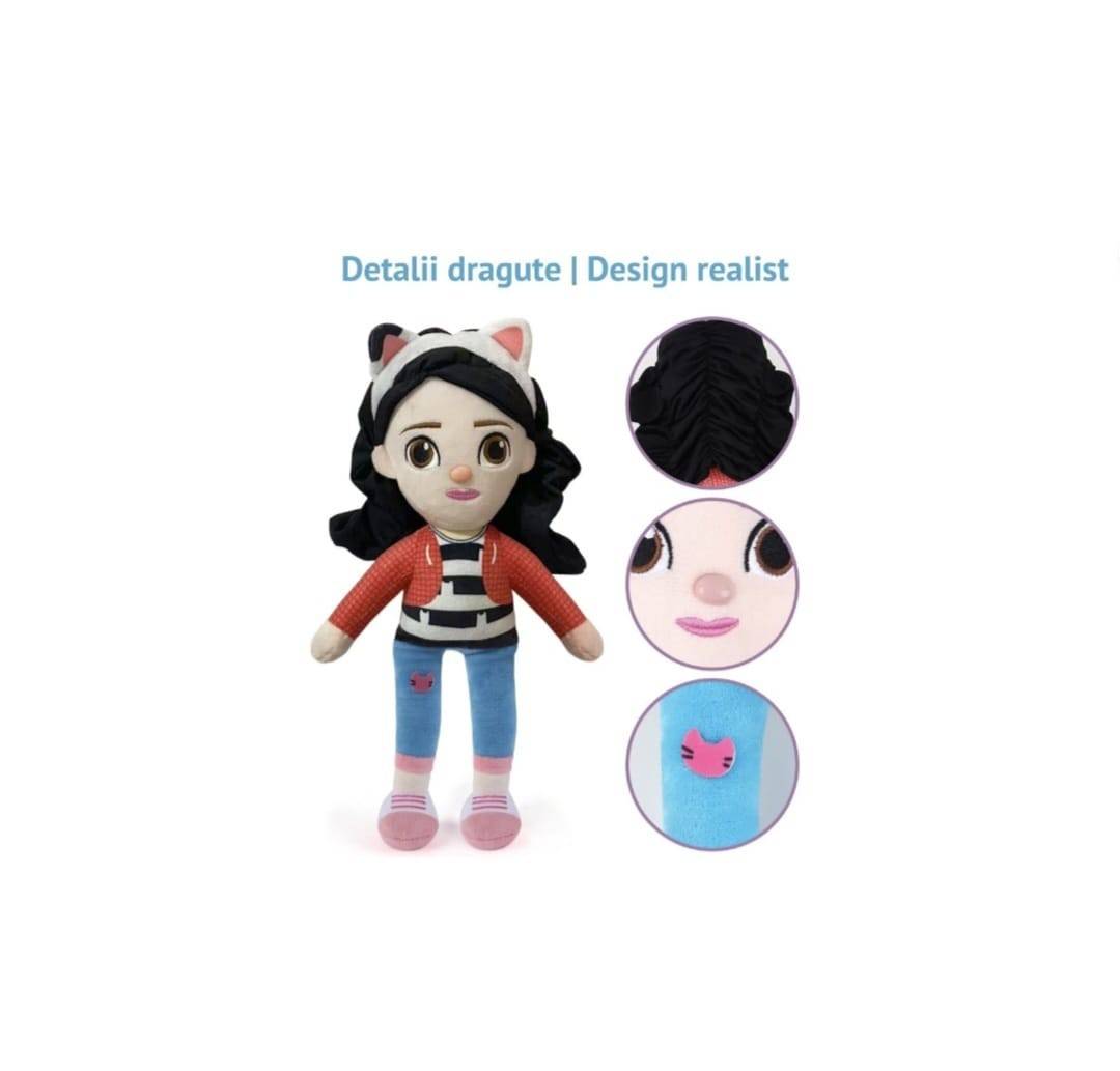 Jucarie de plus, Gabby's Dollhouse, multicolor, 29 cm