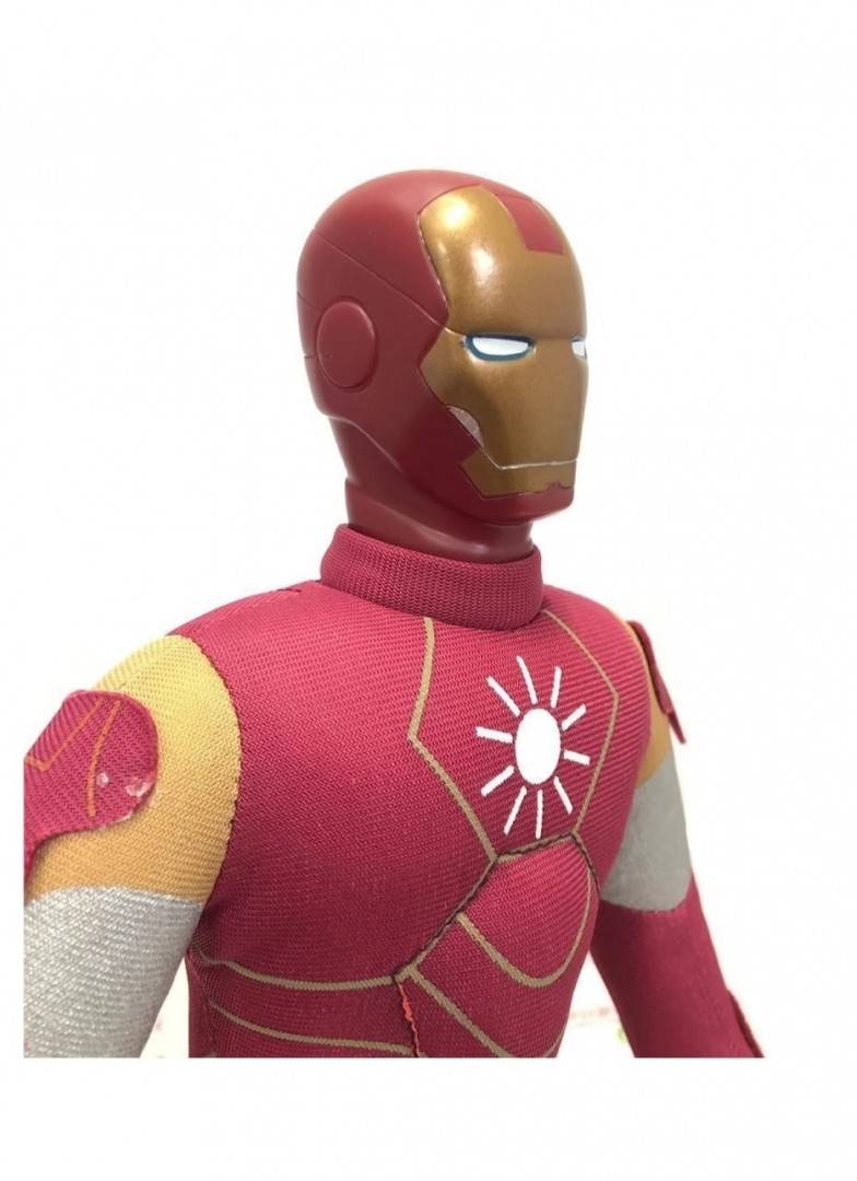  Jucarie de plus, Iron Man, realist, rosu/galben, 41 cm