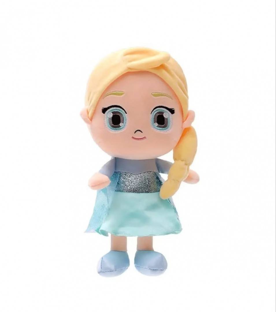 Jucarie de plus, Papusa Elsa, multicolor, 50 cm