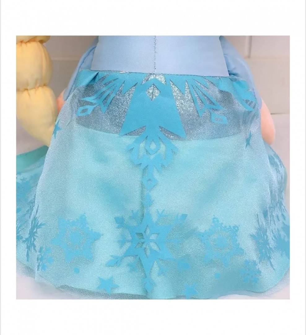 Jucarie de plus, Papusa Elsa, multicolor, 50 cm