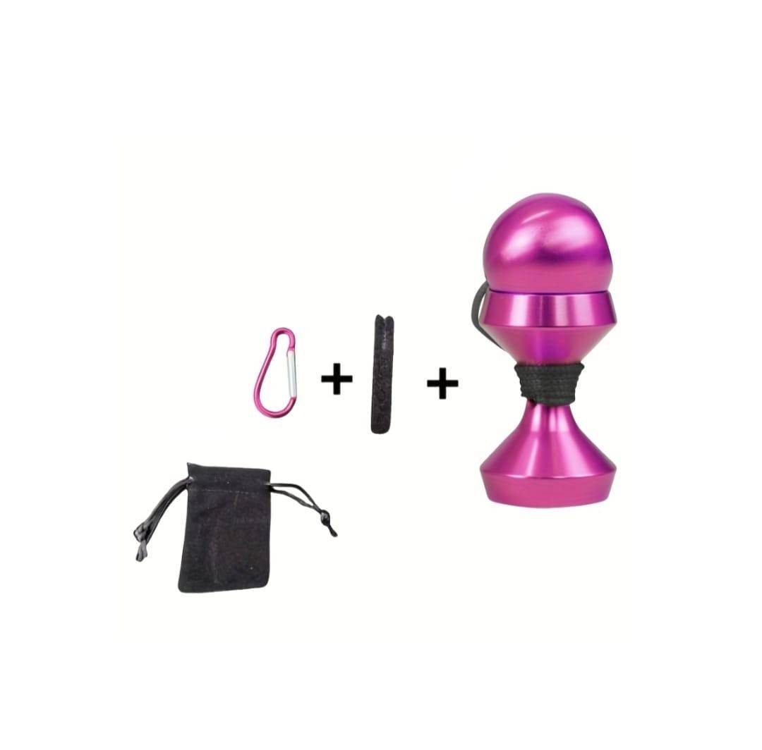 Jucarie interactiva, Mini Kendama sabie de jad, cu bila pentru varful degetului ce se poate rasuci, incepatori, anti stres