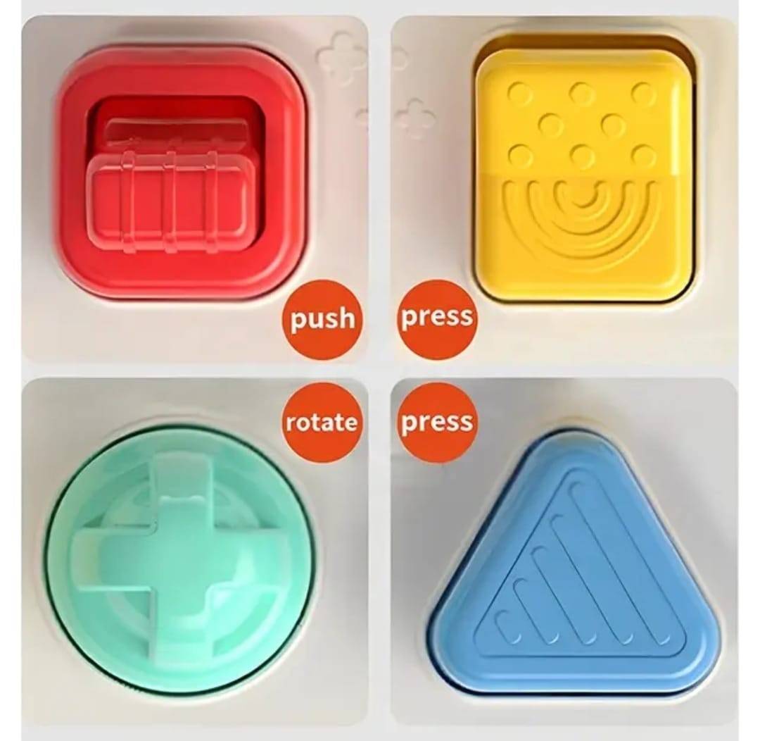 Jucarie interactiva pentru bebelusi, Pop up Vehicles, multicolor, 25 cm