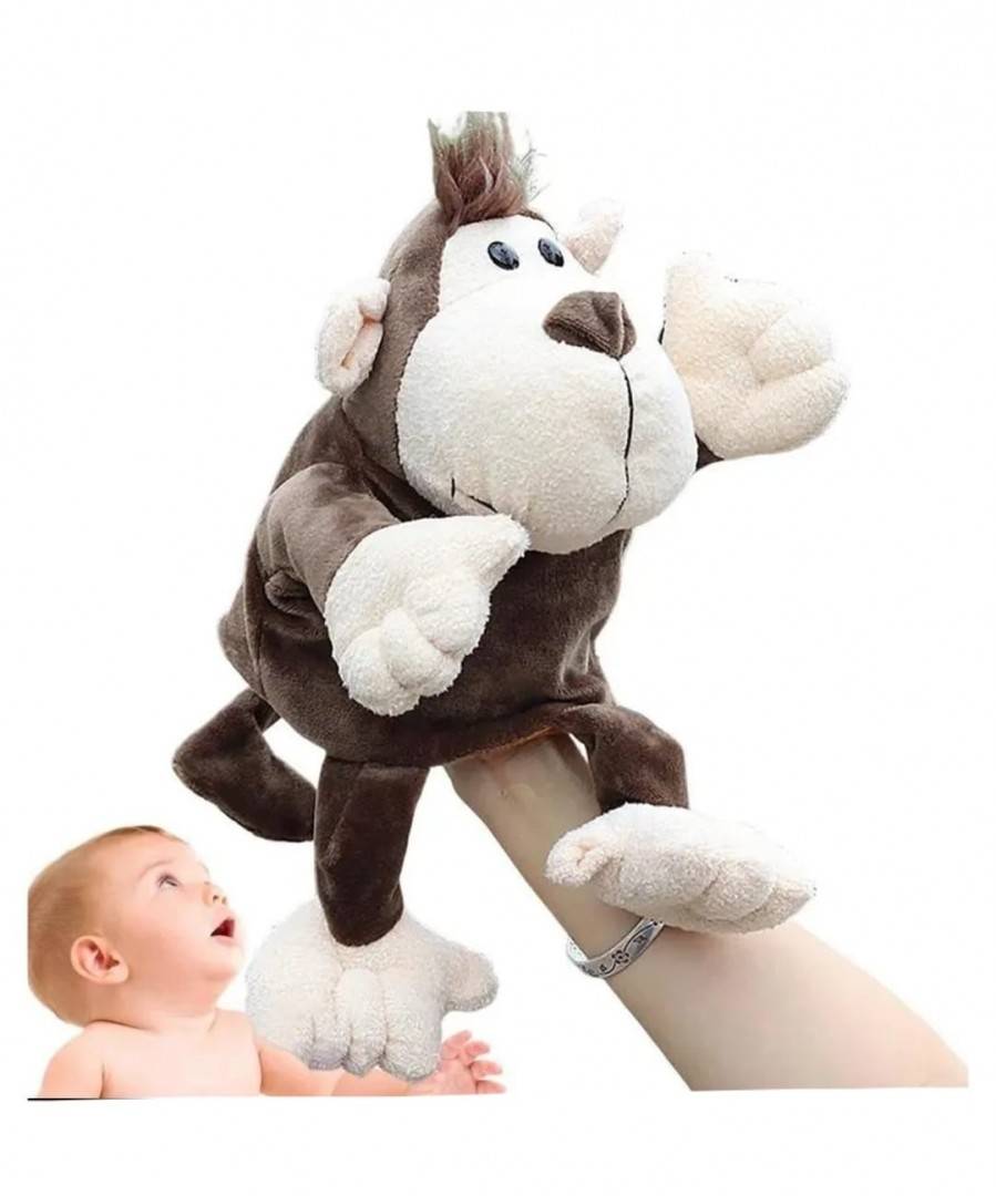  Marioneta de mana Maimuta, maro, 30 cm