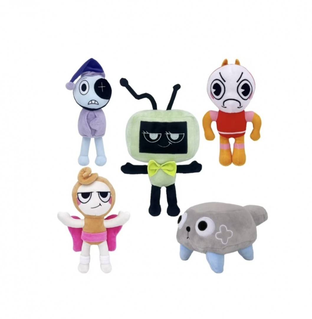  Mascota de plus, Dandy's World, MASHASHOP, multicolor, 28 cm - 30 cm