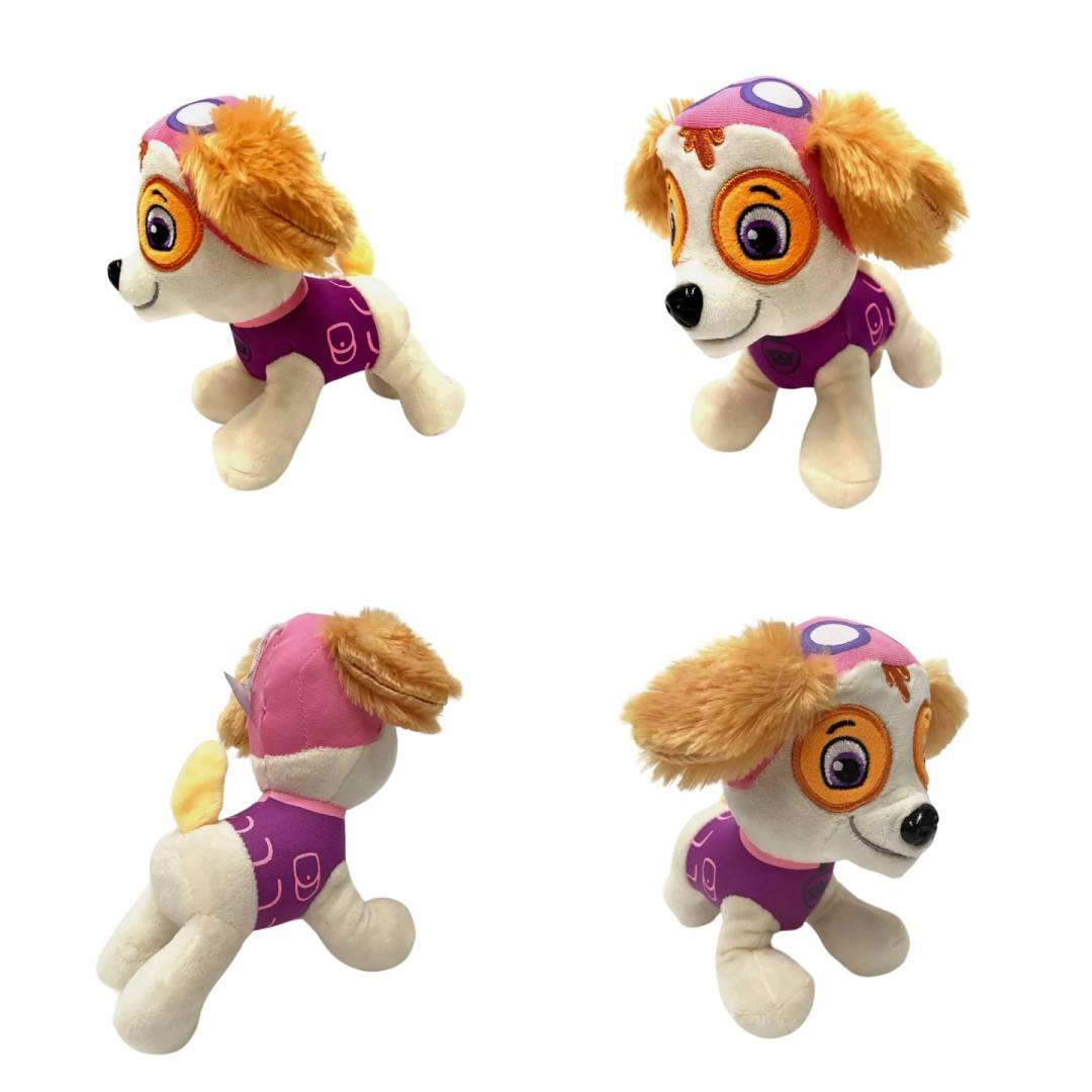 Mascota de plus, Patrula Catelusilor, MASHASHOP, Skye, roz, 31 cm