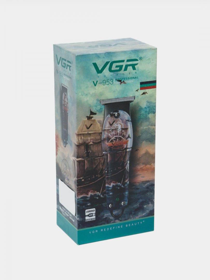 Masina de tuns parul si barba, VGR V-919, Professional Hair Trimmer, fara fir, marca GERMANA, idicator baterie, incarcare USB, timp de folosire 120 min,