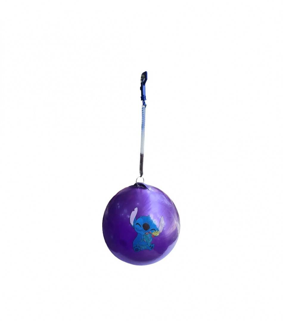 Minge gonflabila cu arc, model Stitch, 23 cm, 2 ani+