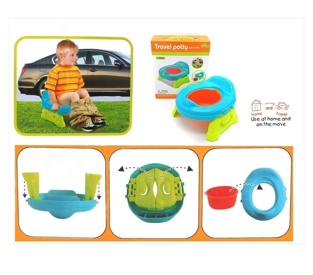 Olita Portabila 2 in1 cu reductor, Travel Potty, multicolor