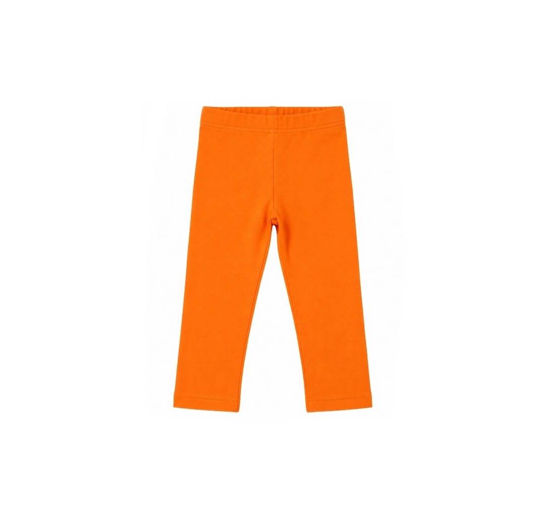 Pantaloni tip colanți pentru copii, portocaliu, marimea 3 ani - 5 ani