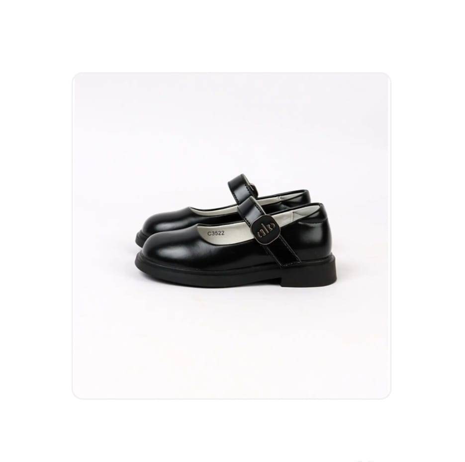Pantofi eleganti pentru fetite, Apawwa ABC3522R, negru, marimea 24 - marimea 35