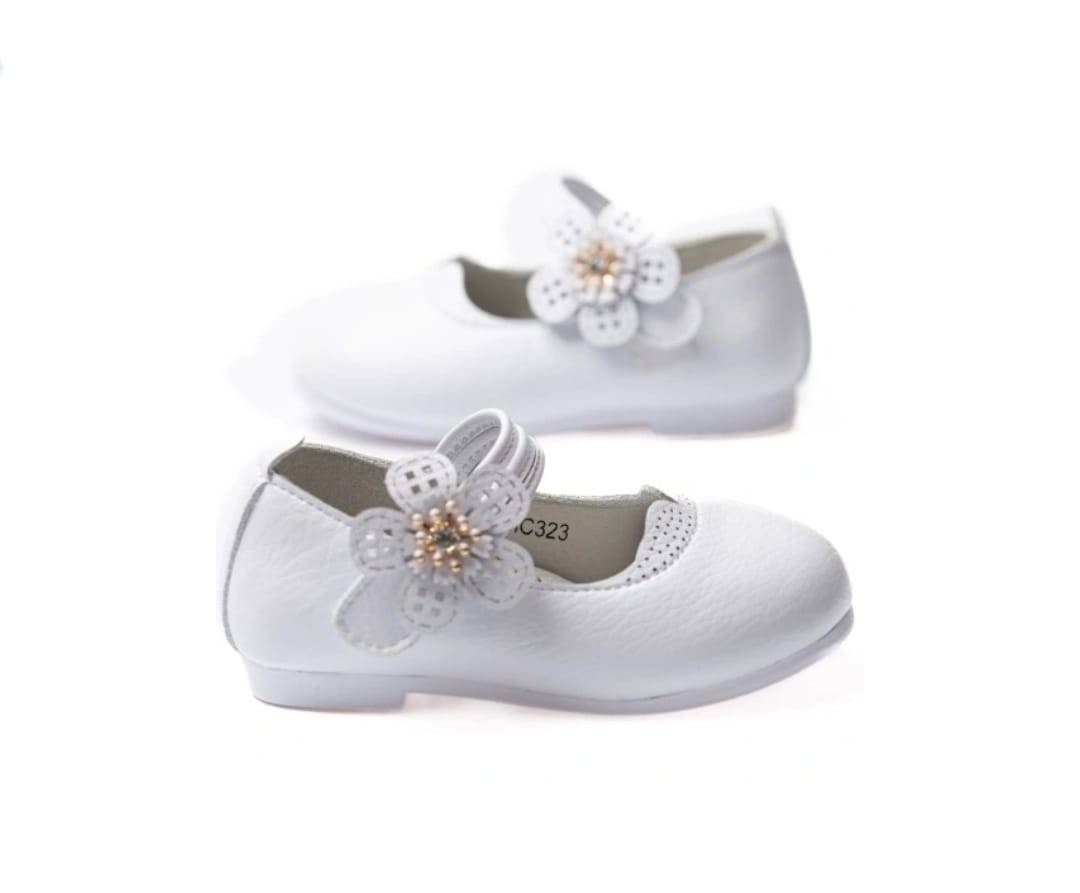 Pantofi eleganti pentru fetite, MC323, white, 20 EU - 25 EU