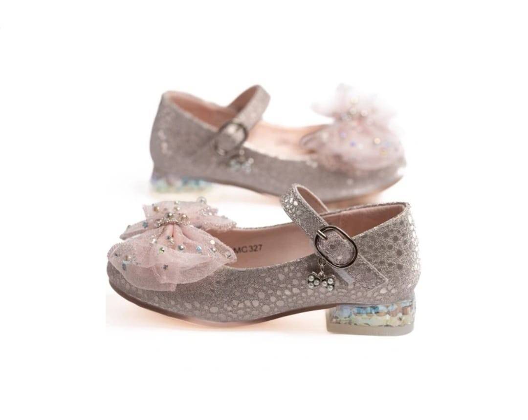 Pantofi eleganti pentru fetite, MC327, roz, 26 EU - 30 EU