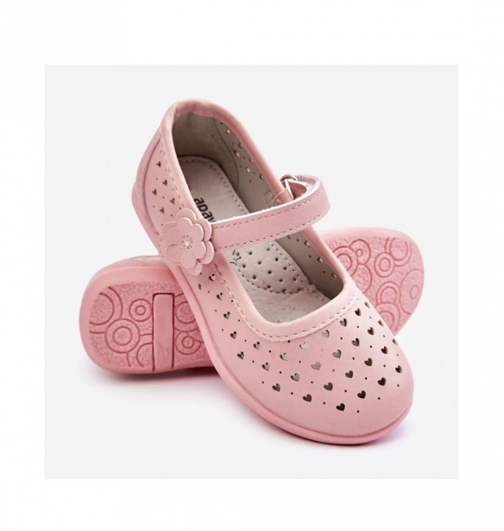 Pantofi Piele fetite, Apawwa, roz, 25 EU - 30 EU