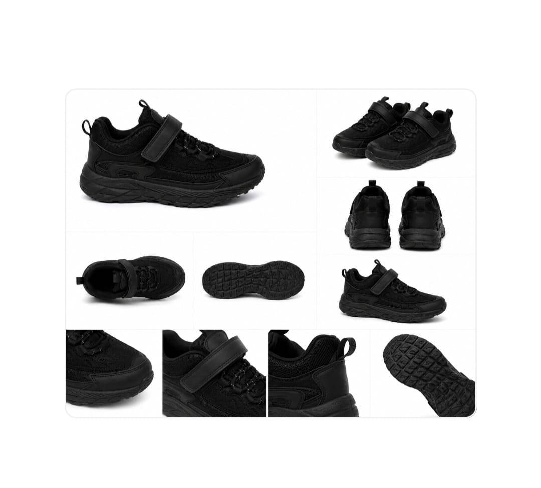 Pantofi sport copii, Apawwa ABQ5422R, negru, marimea 26 - marimea 37