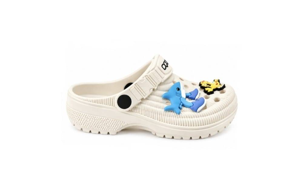 Saboti copii tip clog, cu decorațiuni Animale Marine, multicolor, mărimea 24 - 29