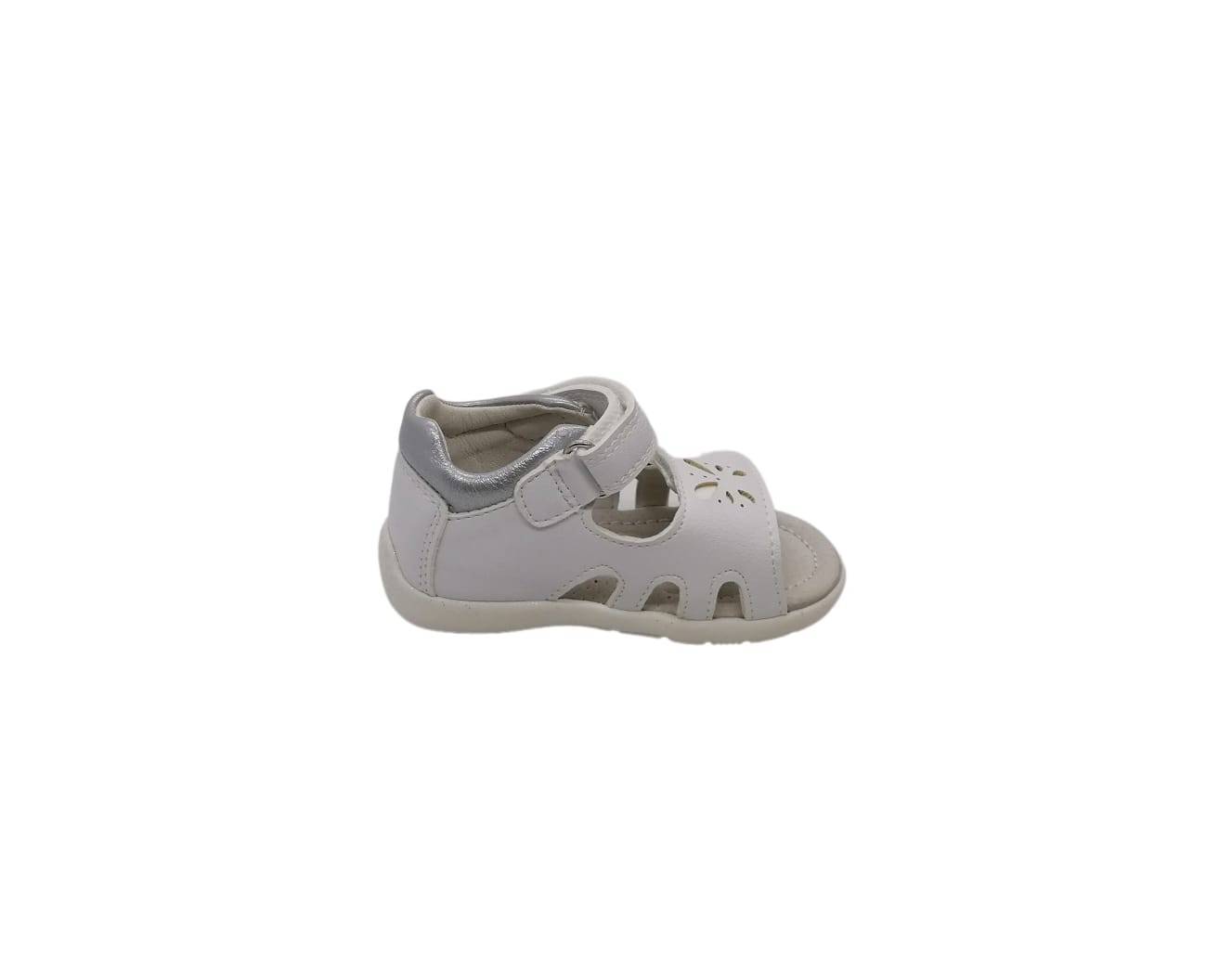 Sandale Piele, Apawwa HX11, silver, marimea 21 - 24