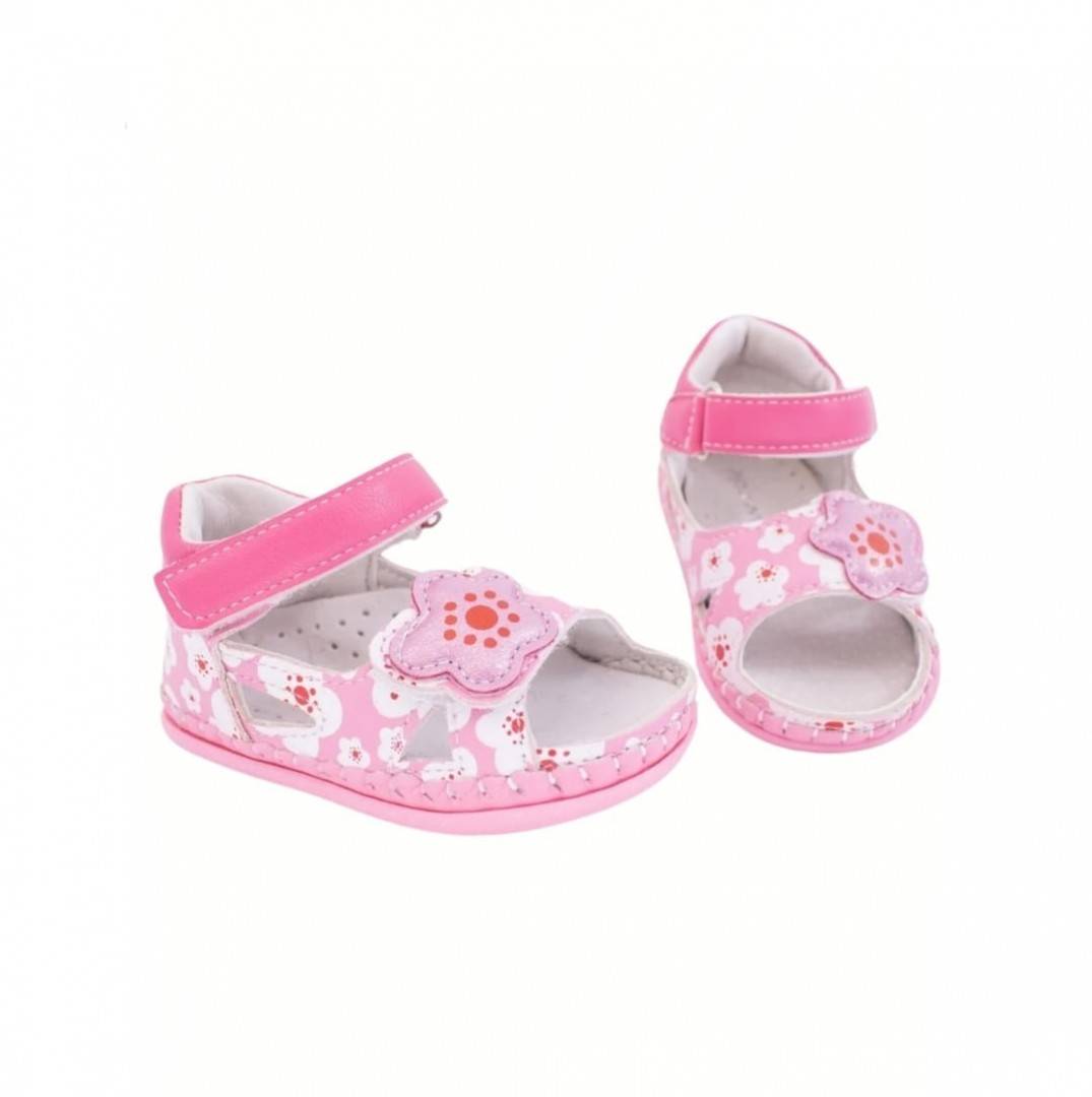 Sandale Primii Pasi Fetite, Apawwa, multicolor, marimea 17 - 20