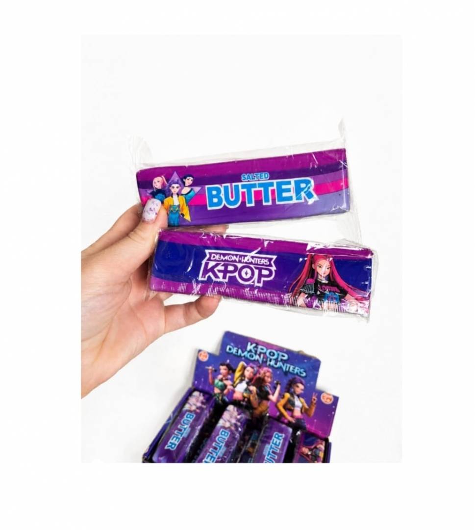 Set 2 Jucarii antistres, Butter Squishy, K Pop Demon, design realist, textura moale, multicolor