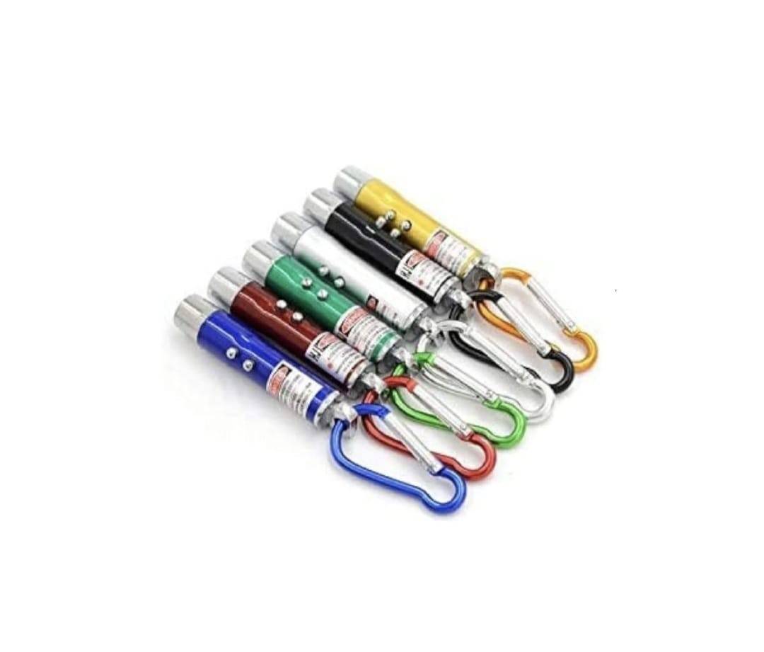 Set 2 Jucarii pentru pisici, 1 Lasere 3 in 1, 1 Lanterna si Laser, Iluminare, Laser, Lumina verde, Lumina rosie, MASHASHOP, multicolor