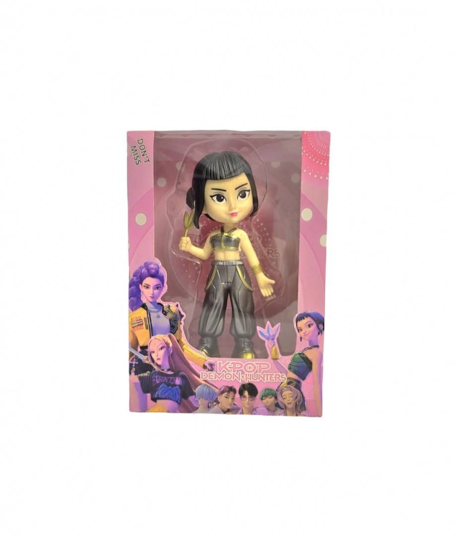 Set 3 figurine, K Pop Demon Hunter Girl, multicolor, 18 cm