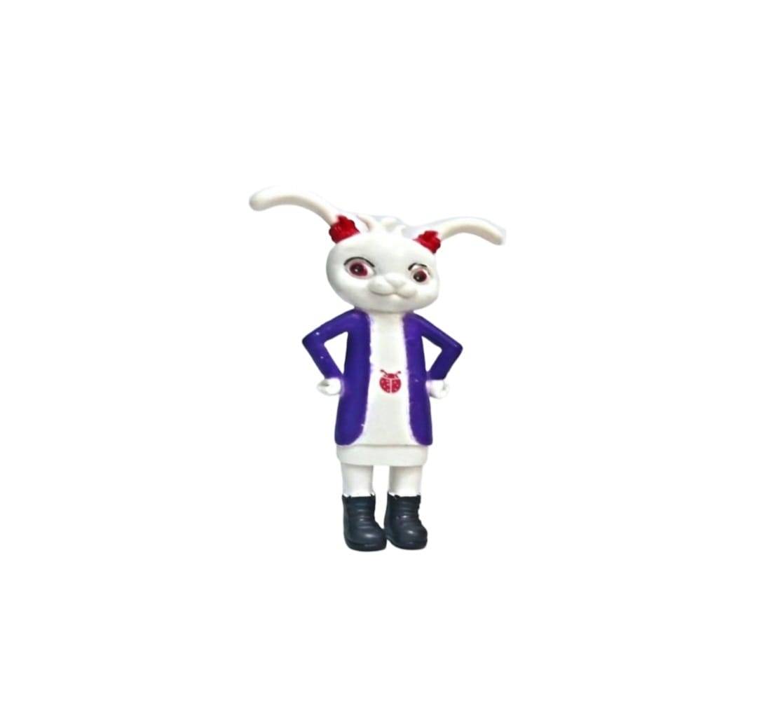 Set 5 Figurine, Iepurasul Bing si prietenii sai, multicolor, 10 cm