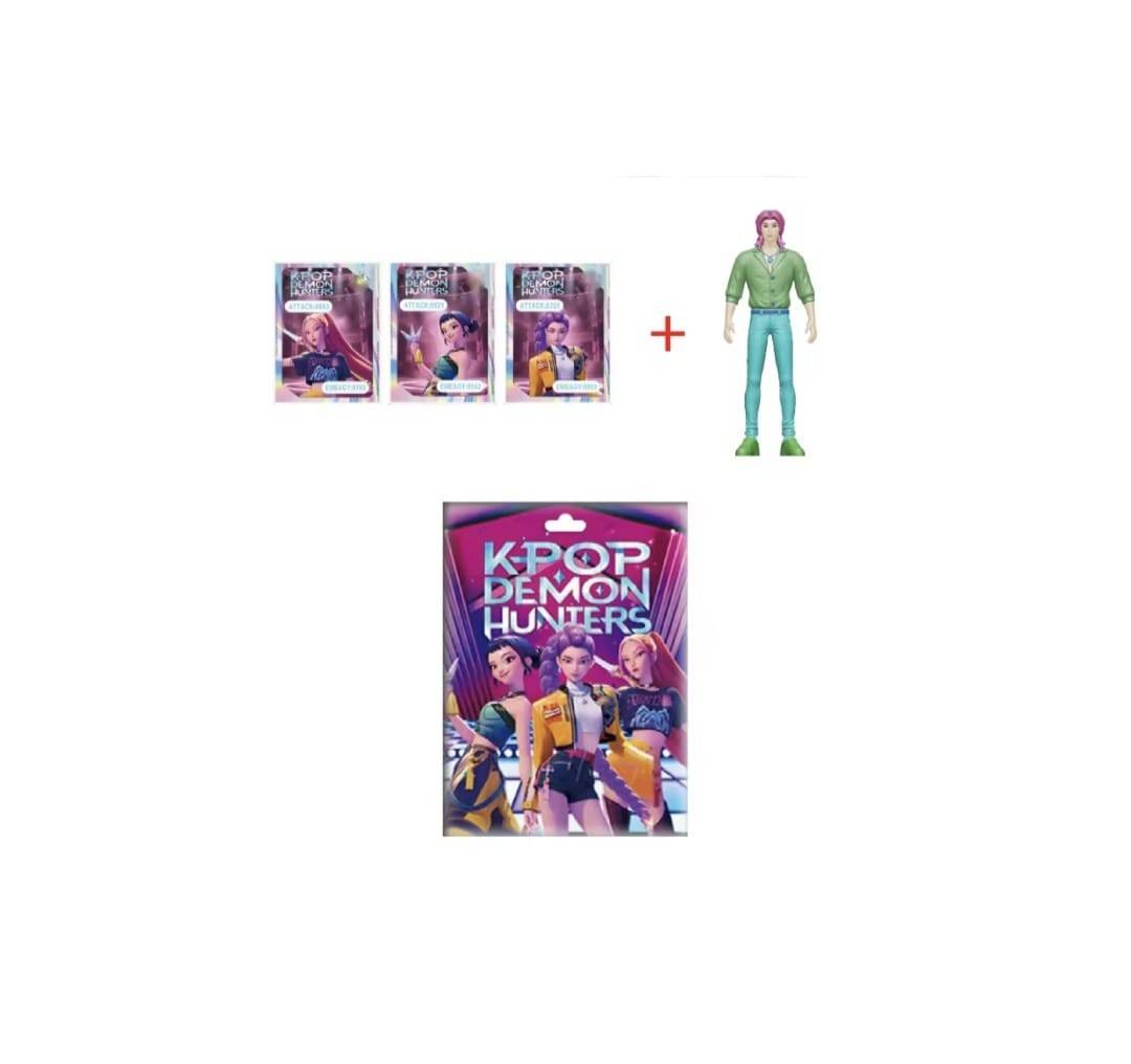 Set 5 Pliculete Surpriza, Demont Hunters Advent Kpop, MASHASHOP, multicolor