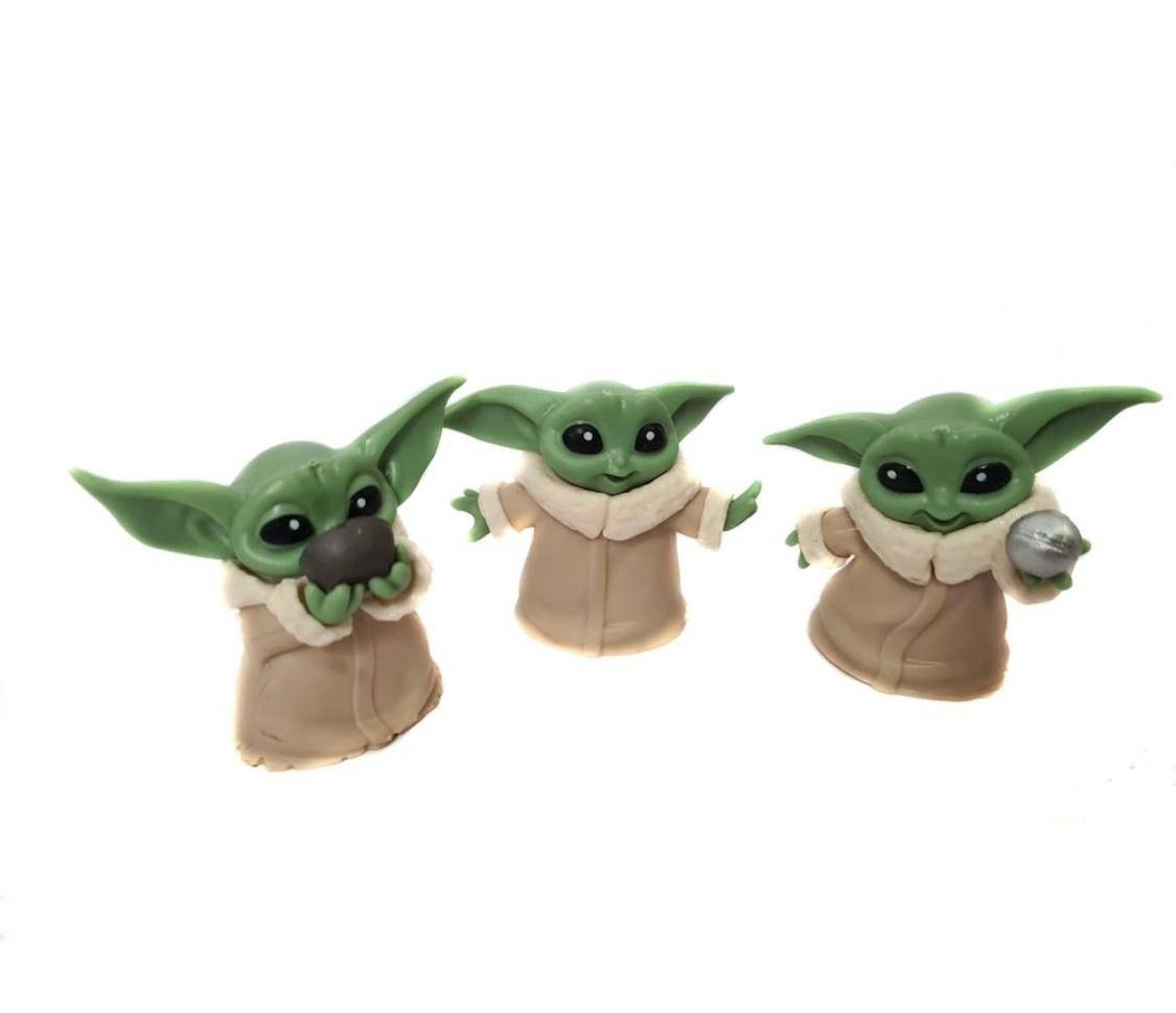Set 6 figurine Star Wars -Baby Yoda , 5 cm 
