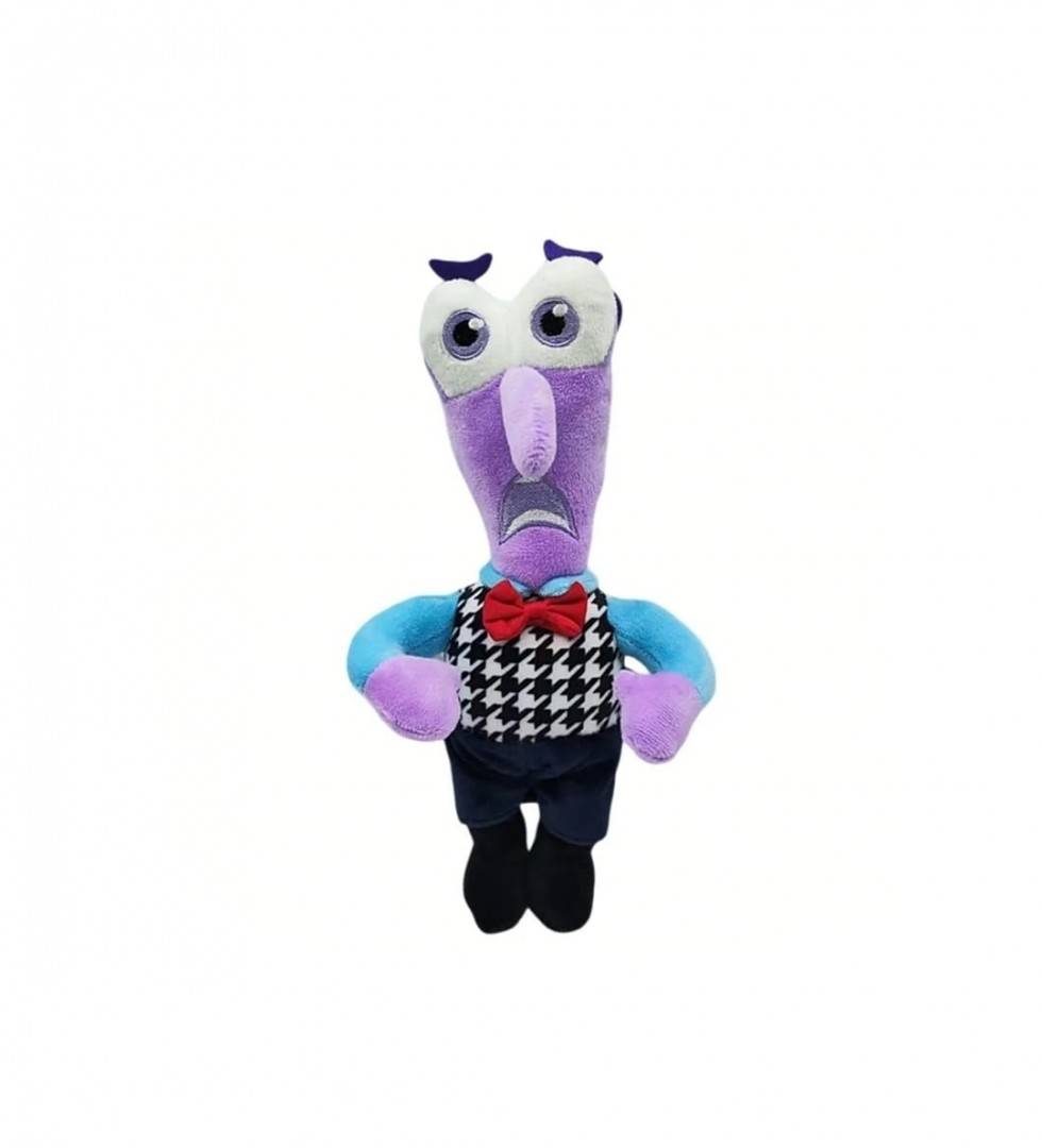 Set 6 Mascote de plus, Emotii, Inside out, rosu, 30 cm - 40 cm