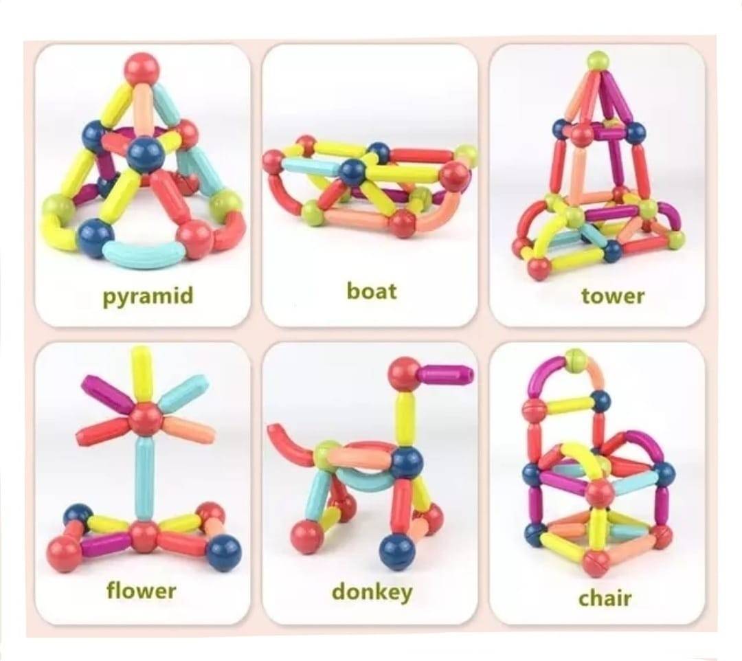  Set Constructie si Asamblare, Labirint cu bile, multicolor, 84 piese