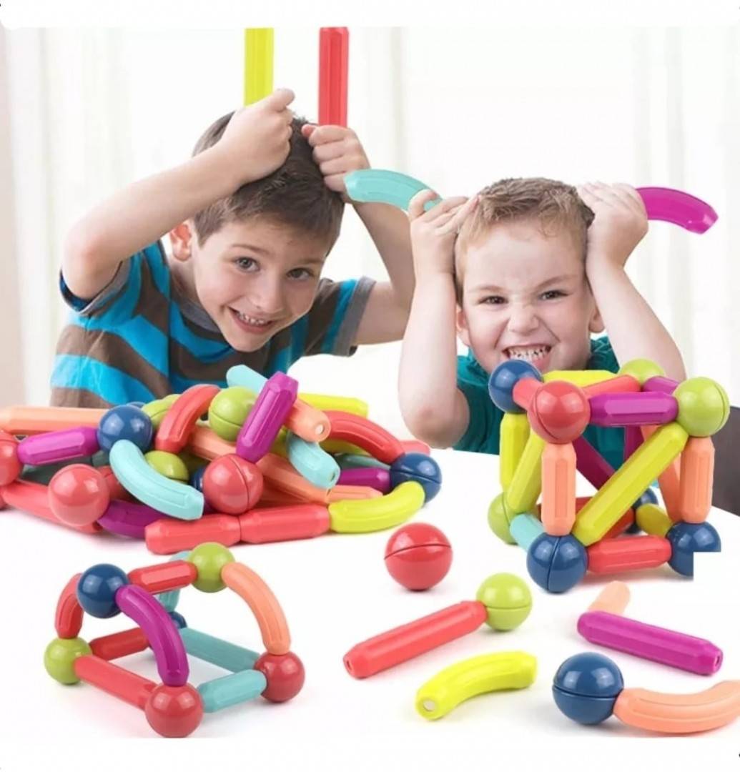  Set Constructie si Asamblare, Labirint cu bile, multicolor, 84 piese